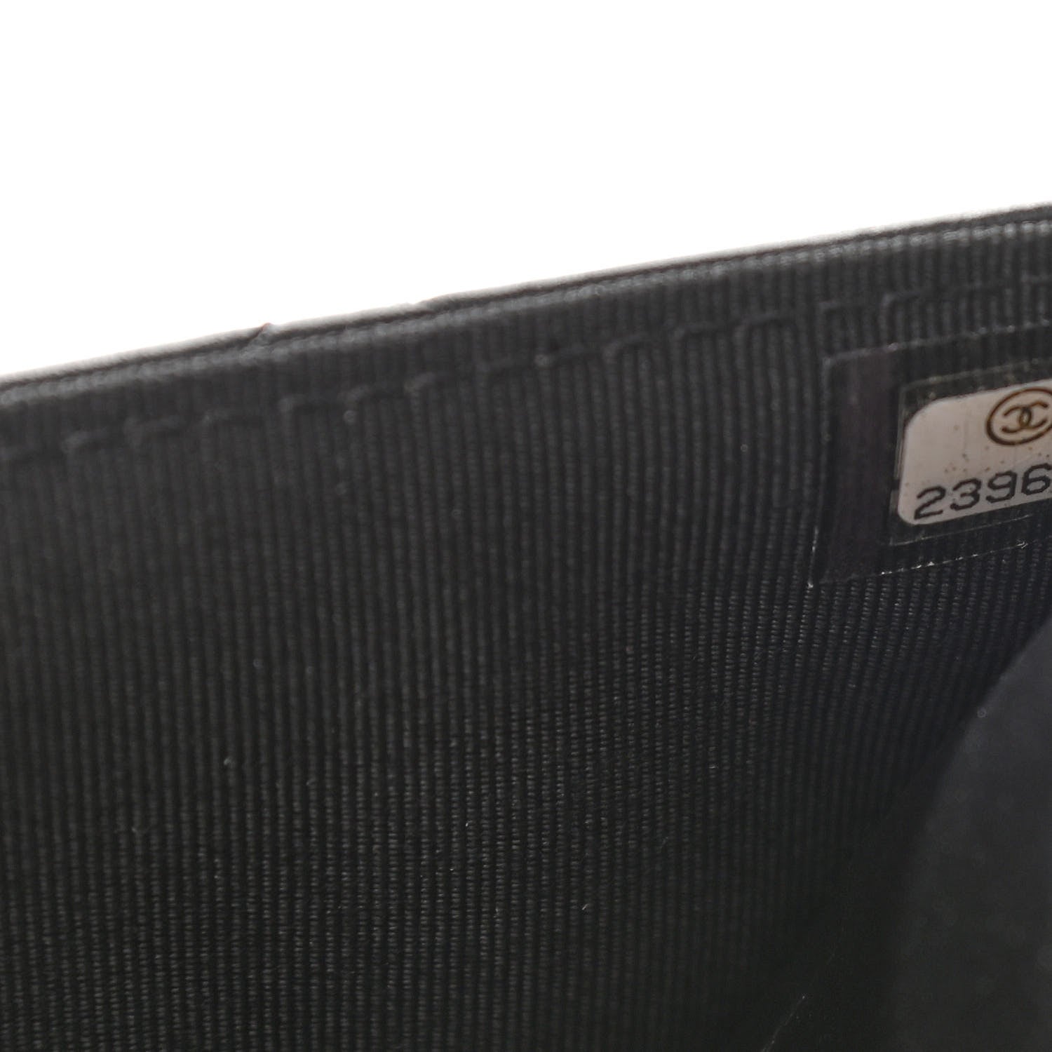 Chanel Aged Calfskin Quilted Lucky Charms 2.55 Reissue Wallet On Chain WOC Black 8 of 16