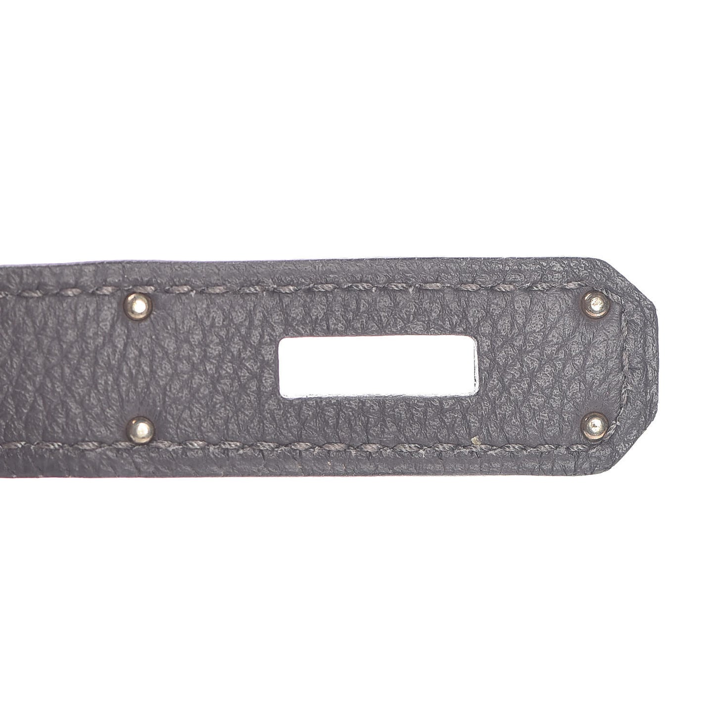 Lambskin Bi-Cabas Grey Cognac