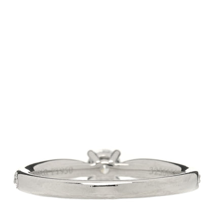 Tiffany Platinum Diamond .19ct Harmony Round Brilliant Engagement Ring 49 5 3 of 5