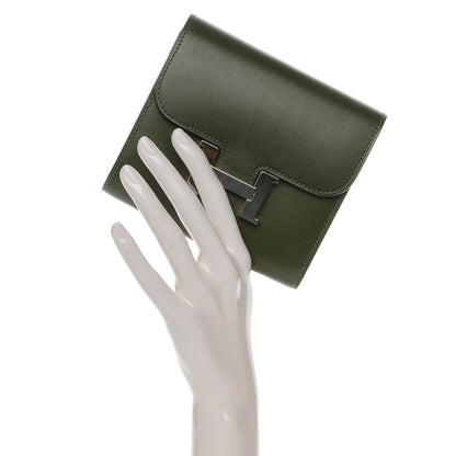 Hermes Tadelakt Constance Short Wallet Canopee 2 of 7