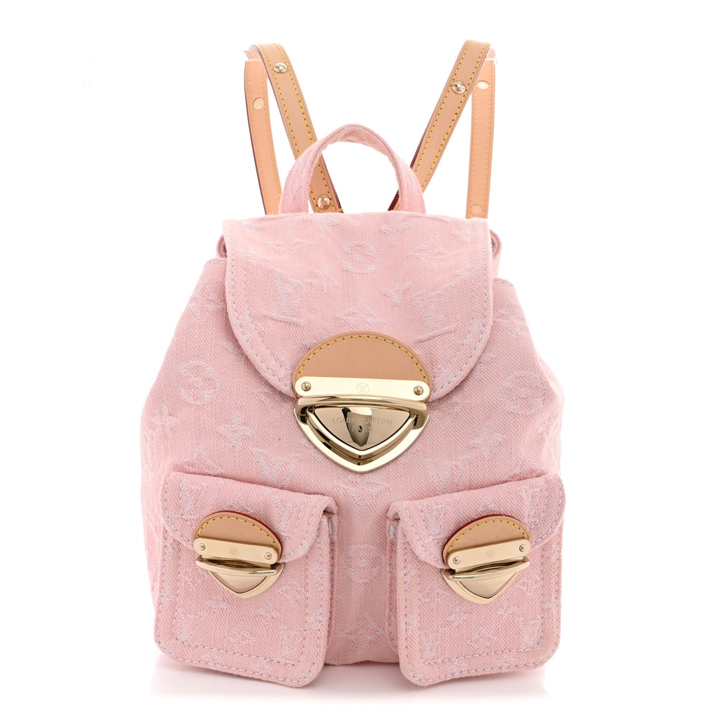 Denim Venice Backpack Washed Pink