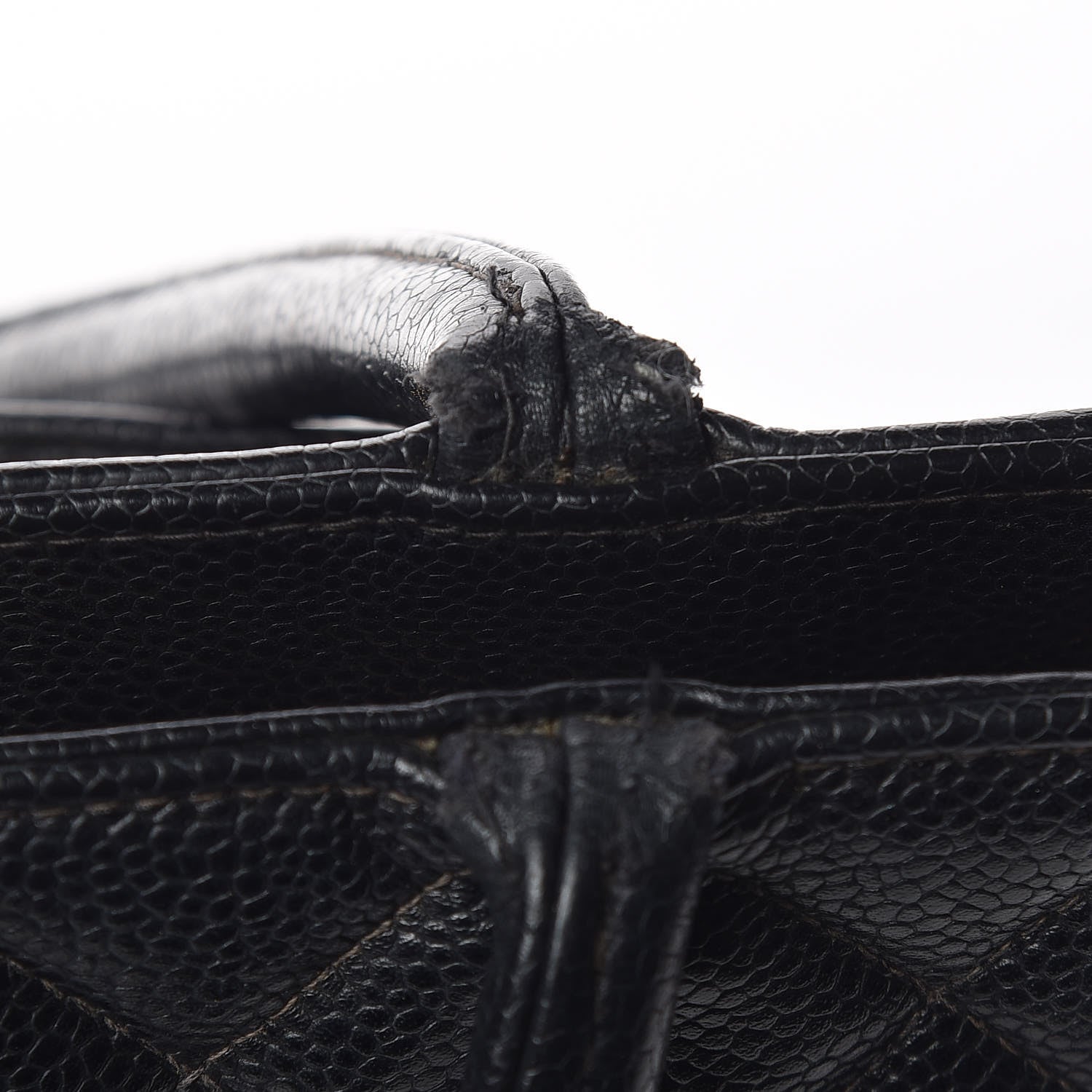 Chanel Caviar Quilted Medallion Tote Black 12 of 18