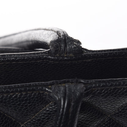 Chanel Caviar Quilted Medallion Tote Black 12 of 18