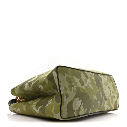 Louis Vuitton LV X TM Washed Denim Artycapucines Camouflage XXXL Khaki 4 of 11