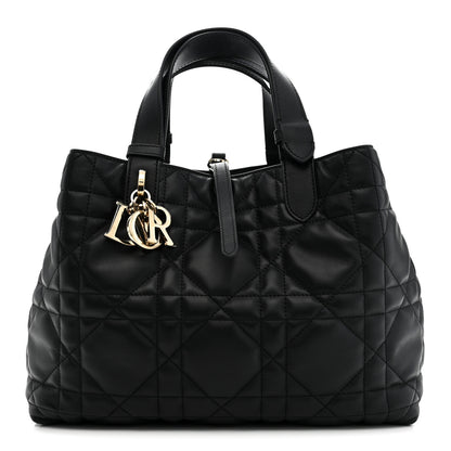 Christian Dior Calfskin Macrocannage Medium Toujours Black 1 of 11