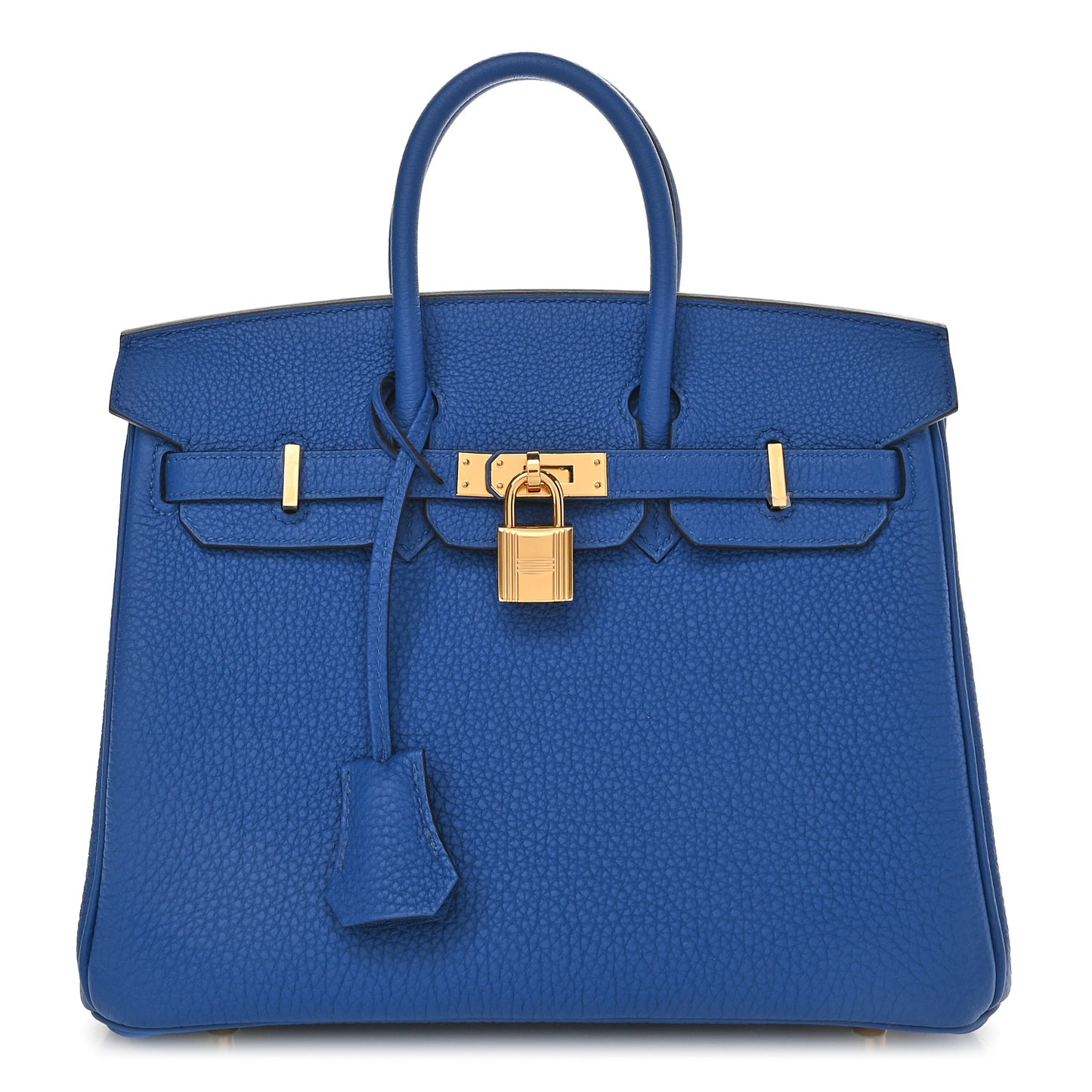 Togo Birkin 25 Bleu France
