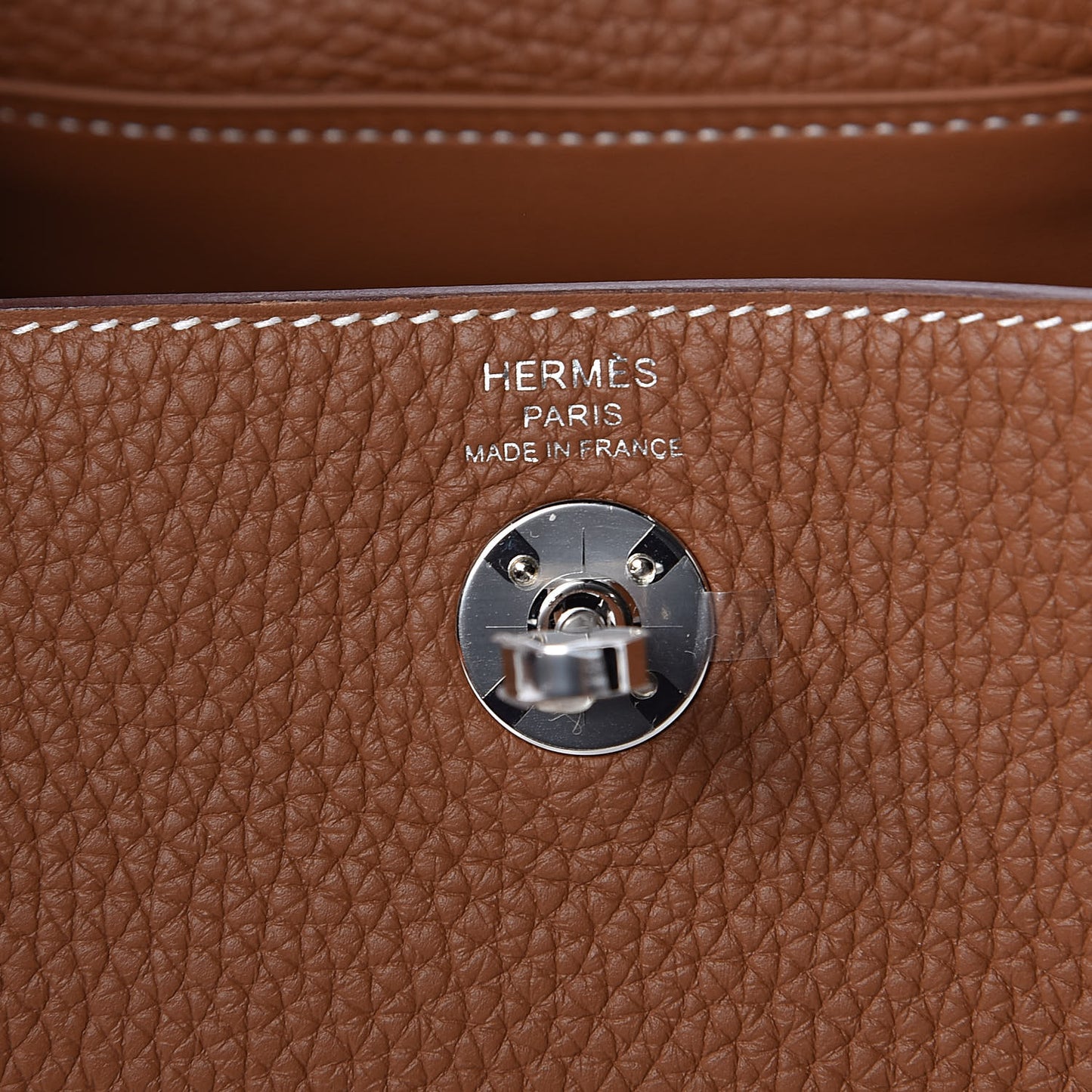 Taurillon Clemence Mini Lindy 20 Gold