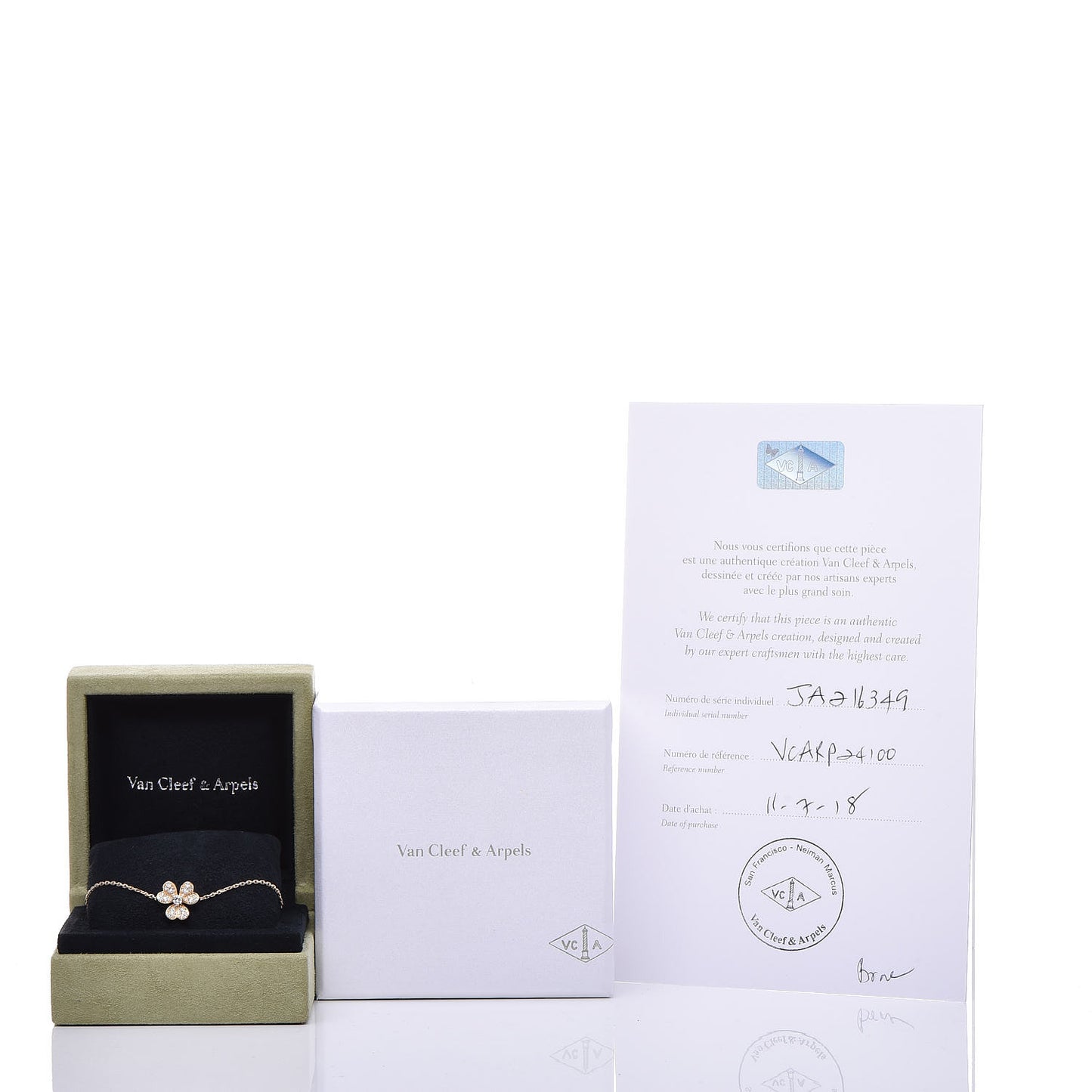 18K Yellow Gold Diamond Mini Frivole Pave Bracelet