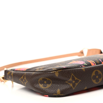 Louis Vuitton Monogram Roses Pochette Accessories 6 of 10