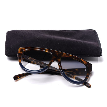 Celine Shadow Sunglasses CL 41026/S Havana Blue 8 of 8