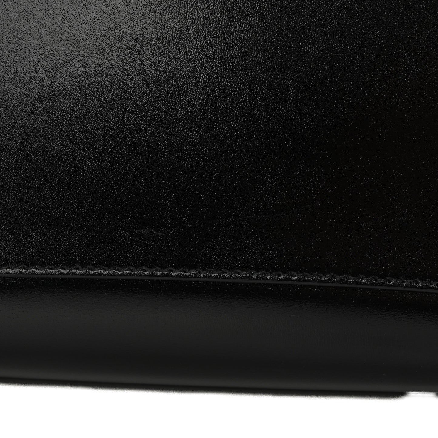 Shiny Lord Calfskin Small Antigona Black
