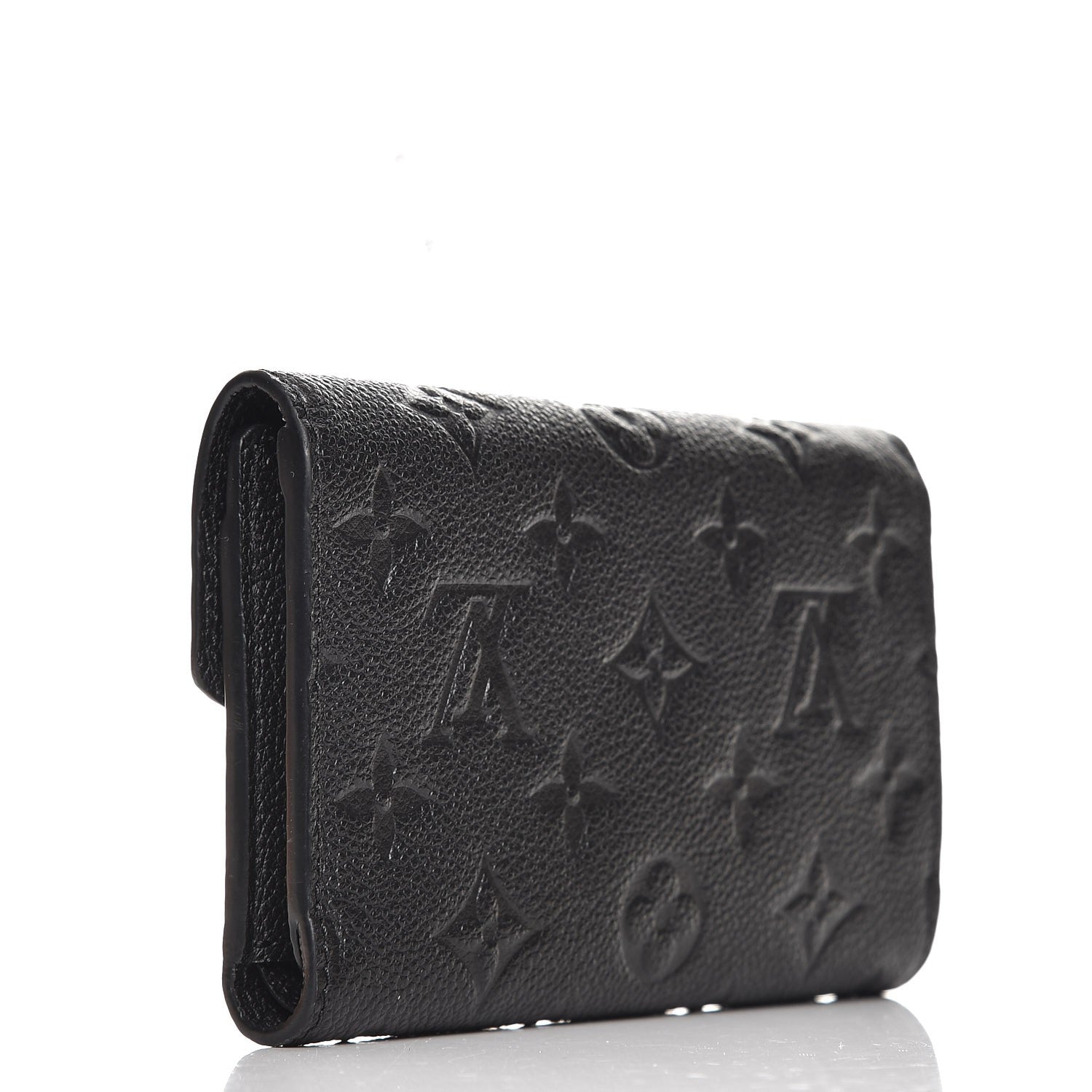 Louis Vuitton Empreinte Compact Curieuse Wallet Black 3 of 6