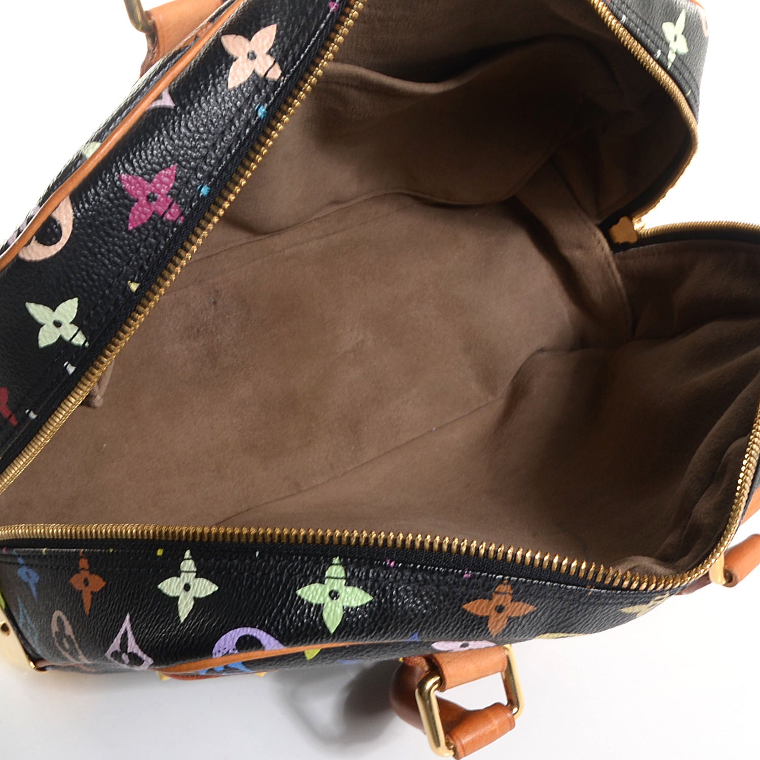 Louis Vuitton Monogram Multicolor Trouville Black 5 of 7