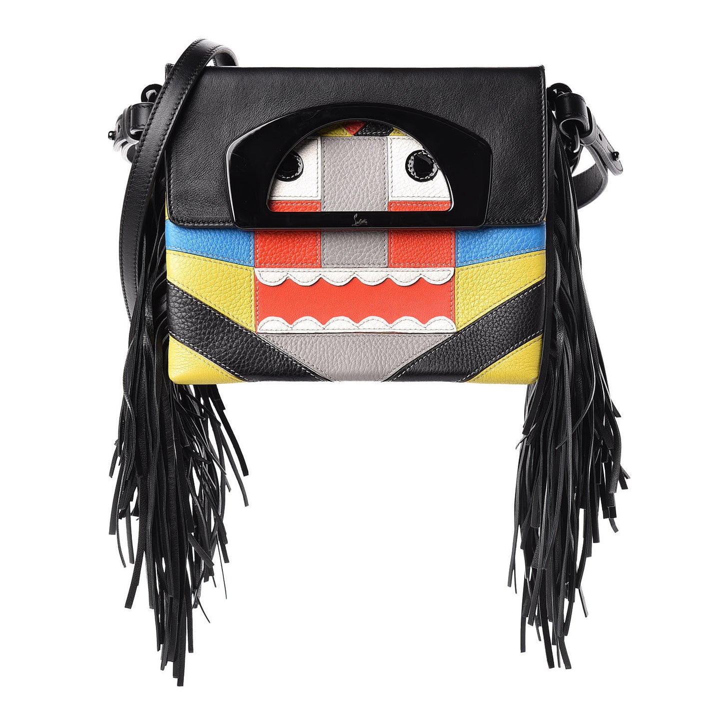Calfskin Mini Tribalou Passage Multicolor