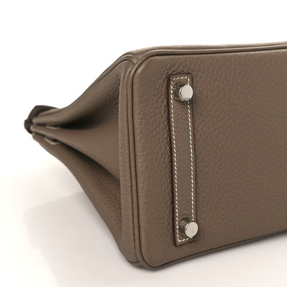 Hermes Togo Birkin 25 Etoupe 9 of 11