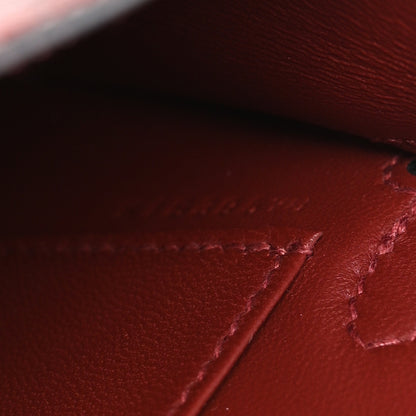 Hermes Madame Calfskin Mini Kelly Sellier 20 Rouge H 7 of 11