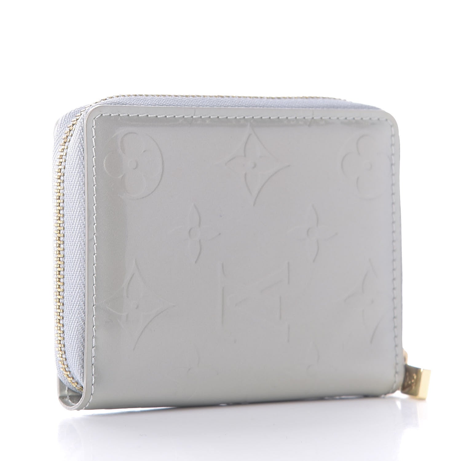 Louis Vuitton Vernis Broome Zip Wallet Gris 3 of 9