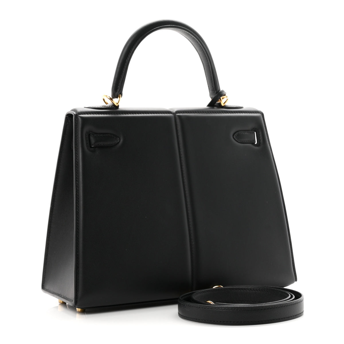 Hermes Swift Kelly Padded Sellier 25 Black 3 of 12