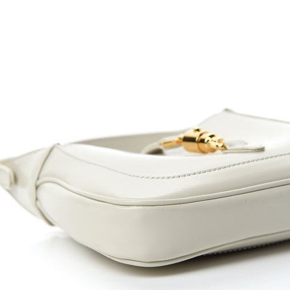 Gucci Boarded Dyana Lux Calfskin Mini Jackie 1961 Hobo Mystic White 6 of 12