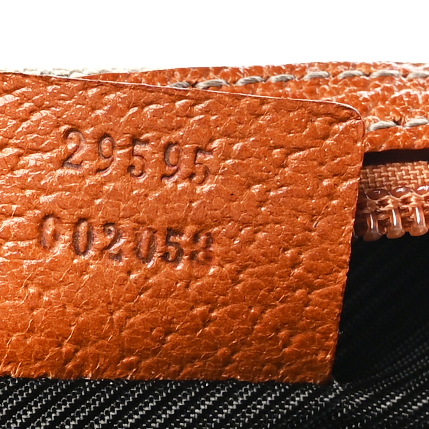Monogram Large Cosmetic Case Orange