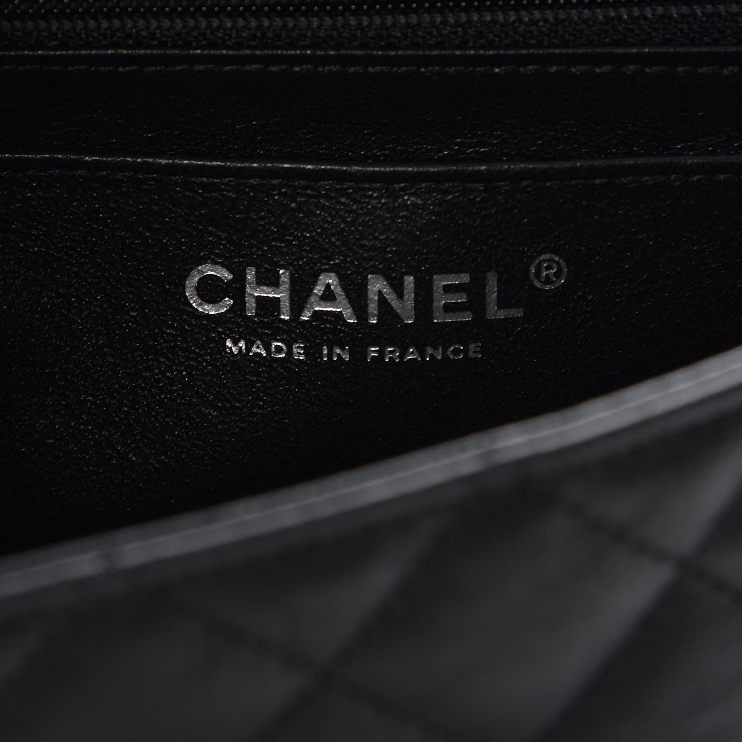 Chanel Crumpled Calfskin Quilted Mini Rectangular Flap So Black 6 of 7