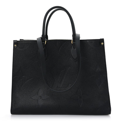 Louis Vuitton Empreinte Monogram Giant Onthego MM Black 1 of 8