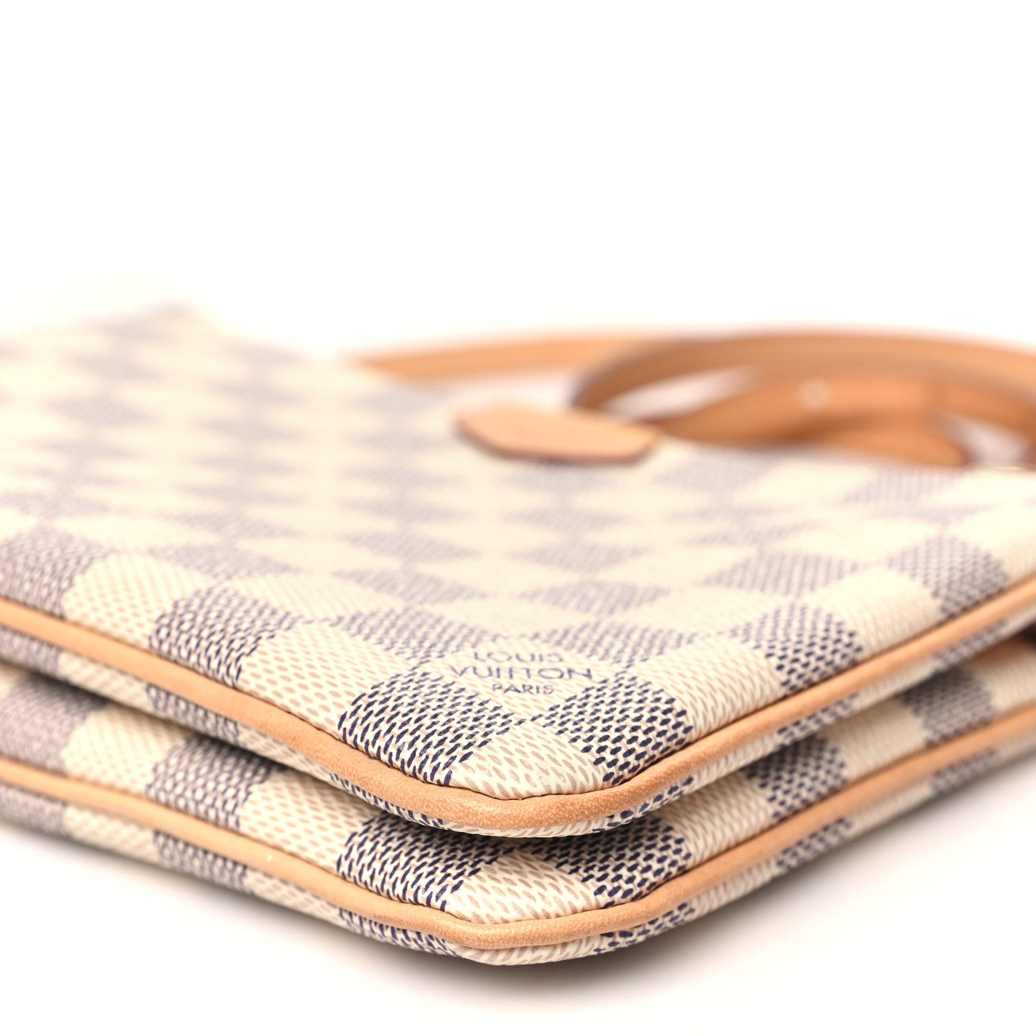 Louis Vuitton Damier Azur Double Zip Pochette 10 of 11