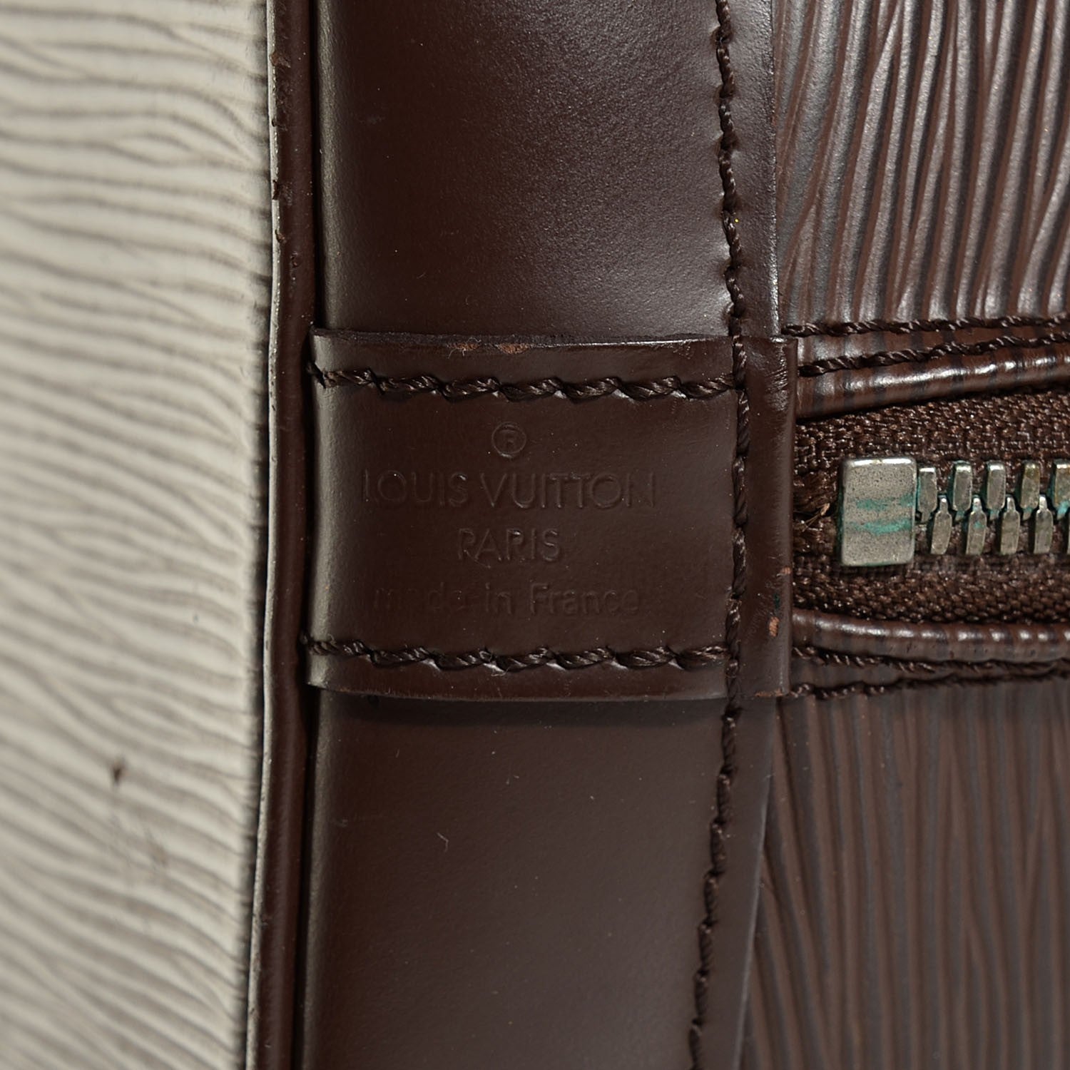 Louis Vuitton Epi Alma PM Moka 7 of 7