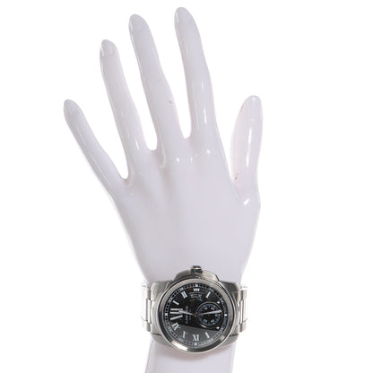 Cartier Stainless Steel 42mm Calibre de Automatic Watch Black 2 of 7