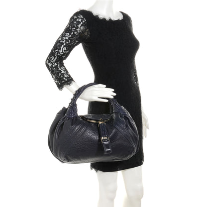 Fendi Nappa Nuvolata Spy Blueberry 2 of 9