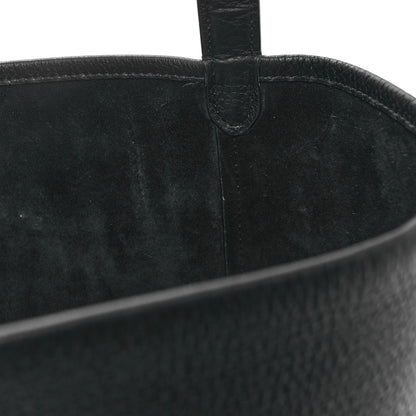 The Row Grained Calfskin Medium N/S Park Tote Black 9 of 11