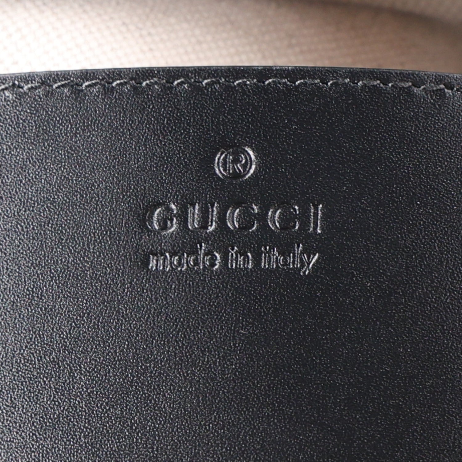 Gucci Calfskin Bamboo Backpack Black 5 of 9