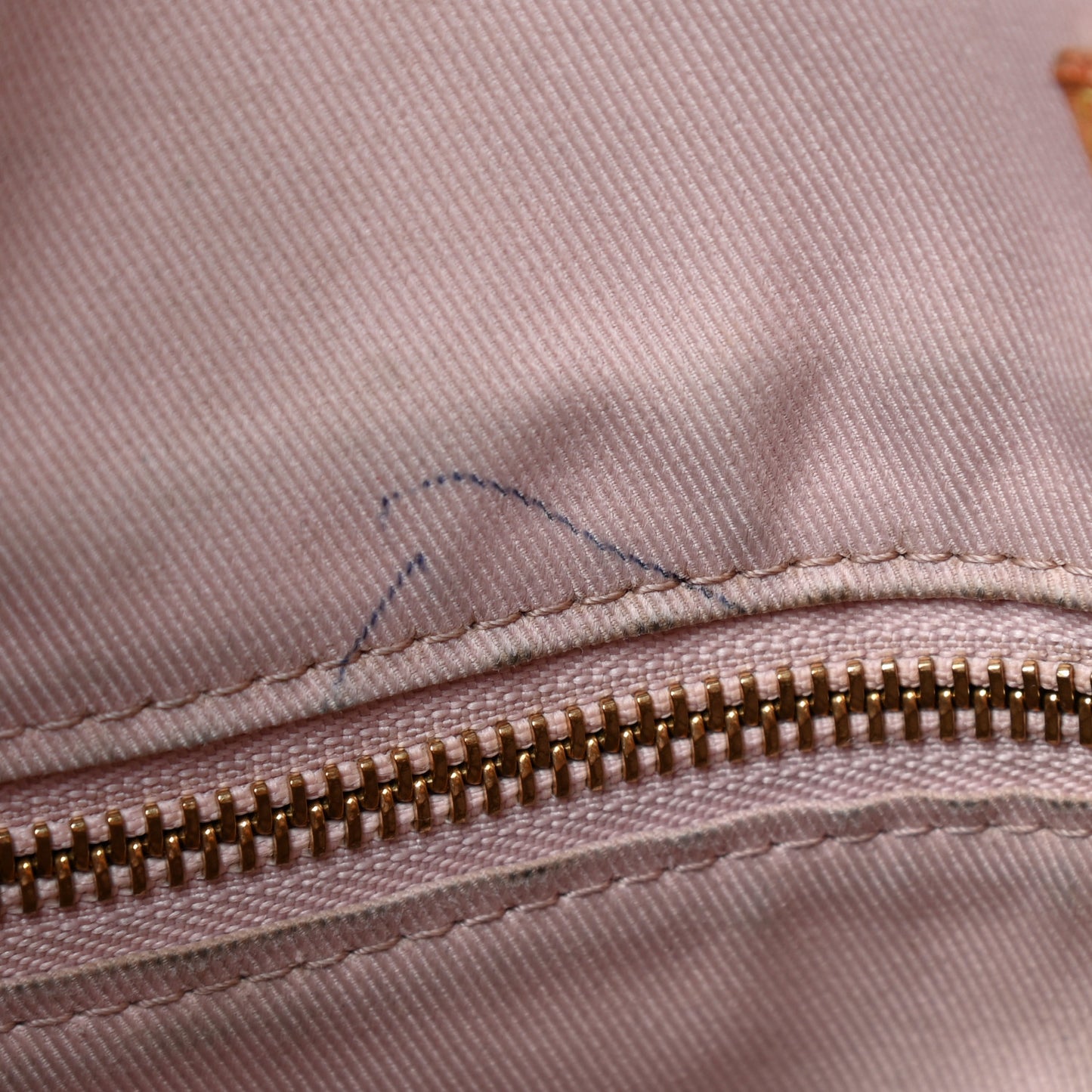 Damier Azur Graceful MM Rose Ballerine