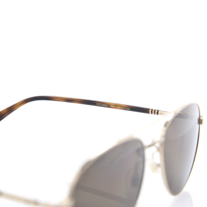 Gucci Acetate Aviator Sunglasses GG0388S Gold 5 of 8