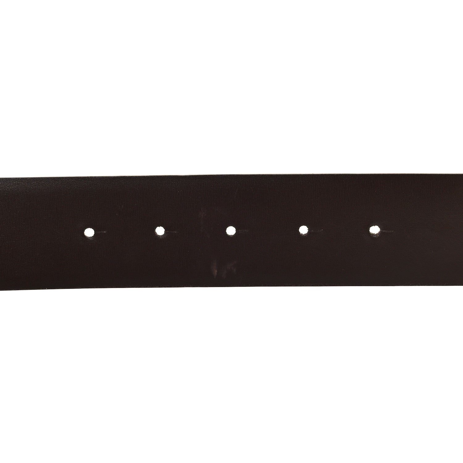 Valentino Garavani Glossy Calfskin VLogo Reversible 40mm Belt 95 38 Dark Beige Burgundy 4 of 5