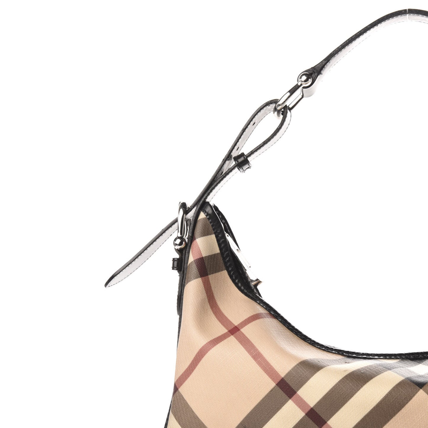 Supernova Check Large Larkin Hobo Black