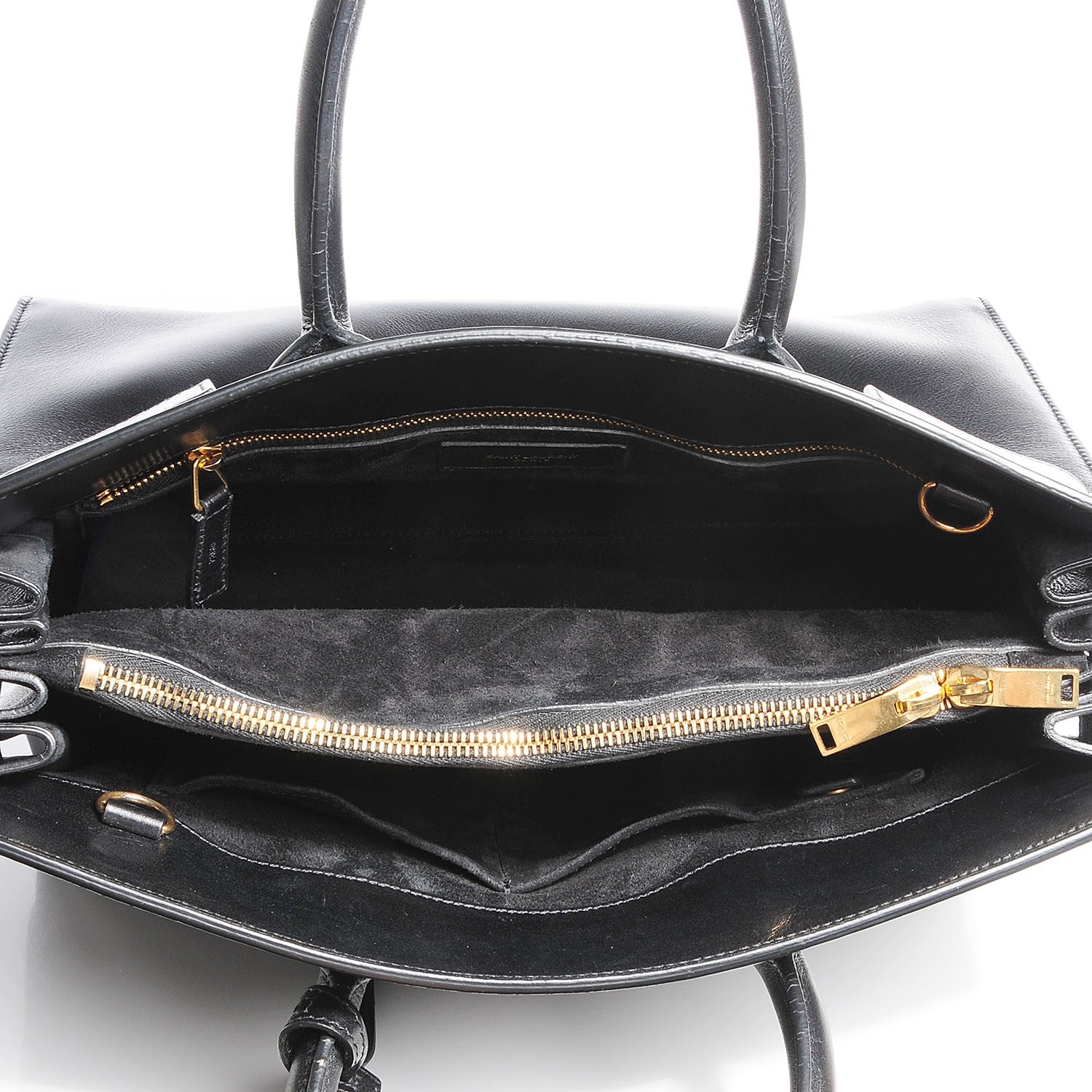 Saint Laurent Calfskin Small Sac De Jour Black 7 of 7