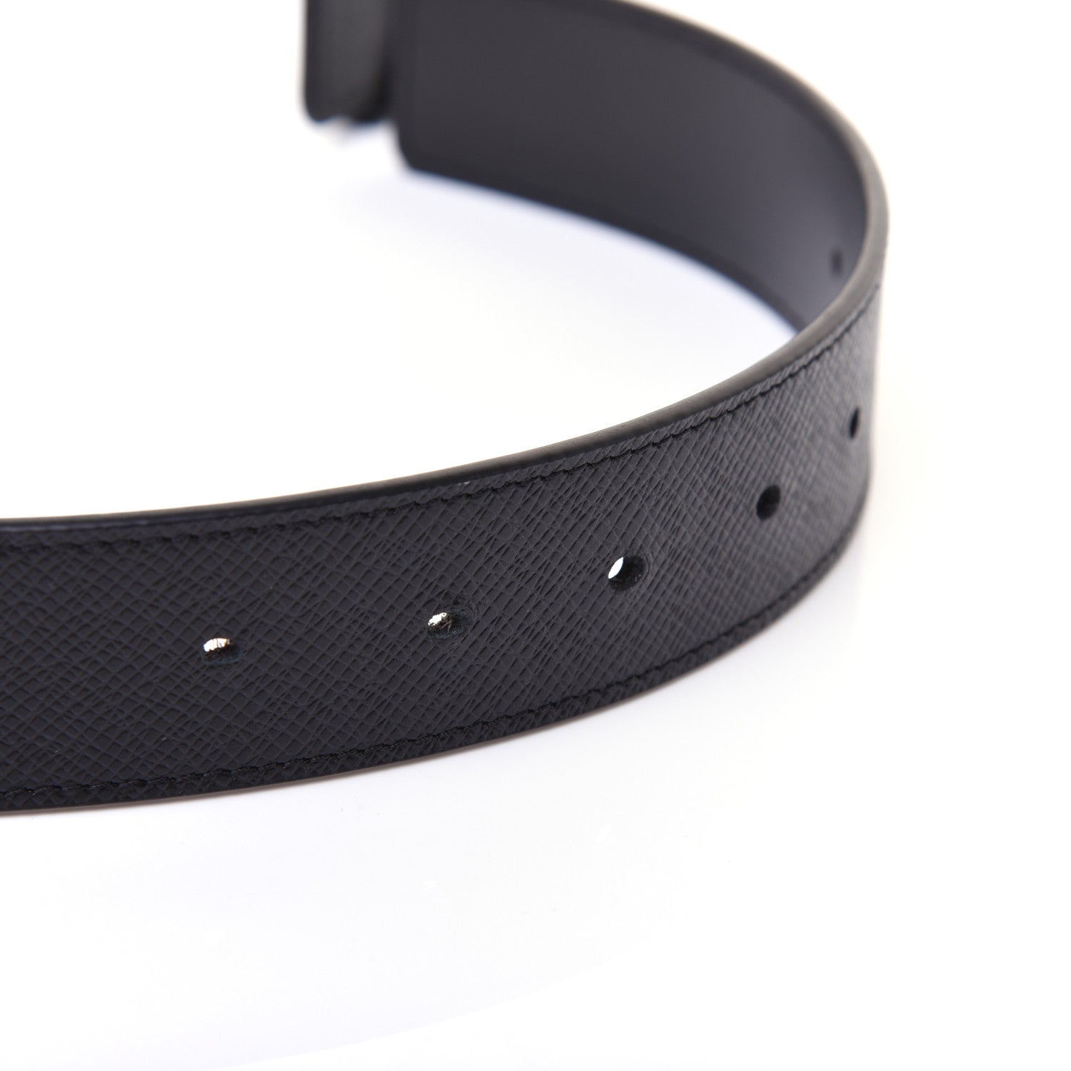Louis Vuitton Taiga 35mm LV Initiales Belt 95 38 5 of 7
