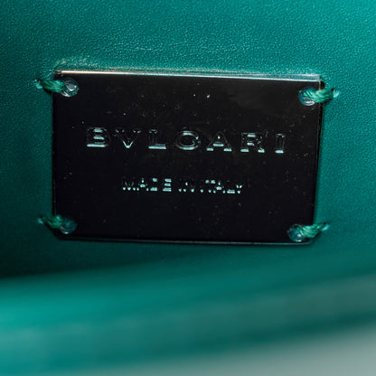 Bulgari Galuchat Calfskin Serpenti Forever Crossbody Bag Green 6 of 10