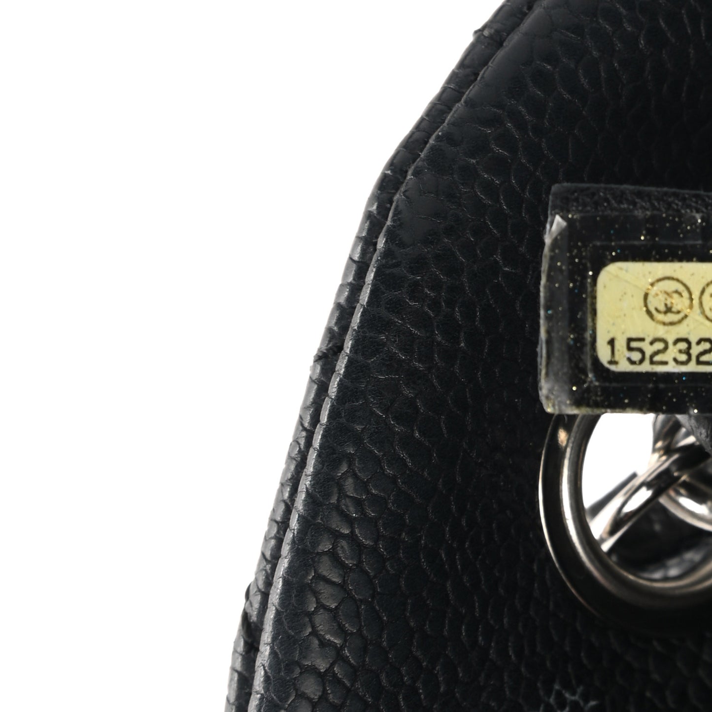 Caviar Quilted Medium Just Mademoiselle Black