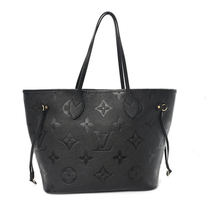 Louis Vuitton Empreinte Monogram Giant Neverfull MM Black 1 of 10