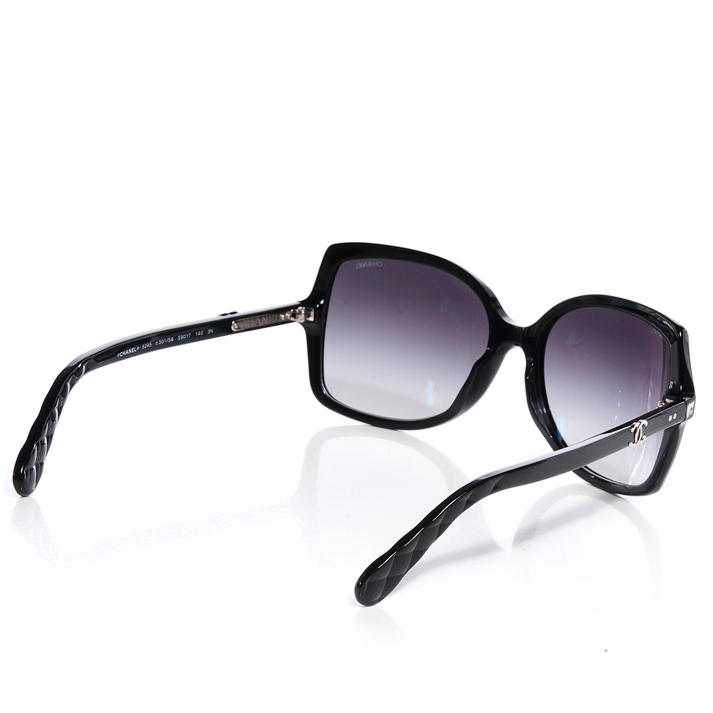 CC Logo Sunglasses Black 5245