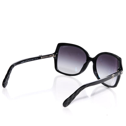 Chanel CC Logo Sunglasses Black 5245 2 of 6