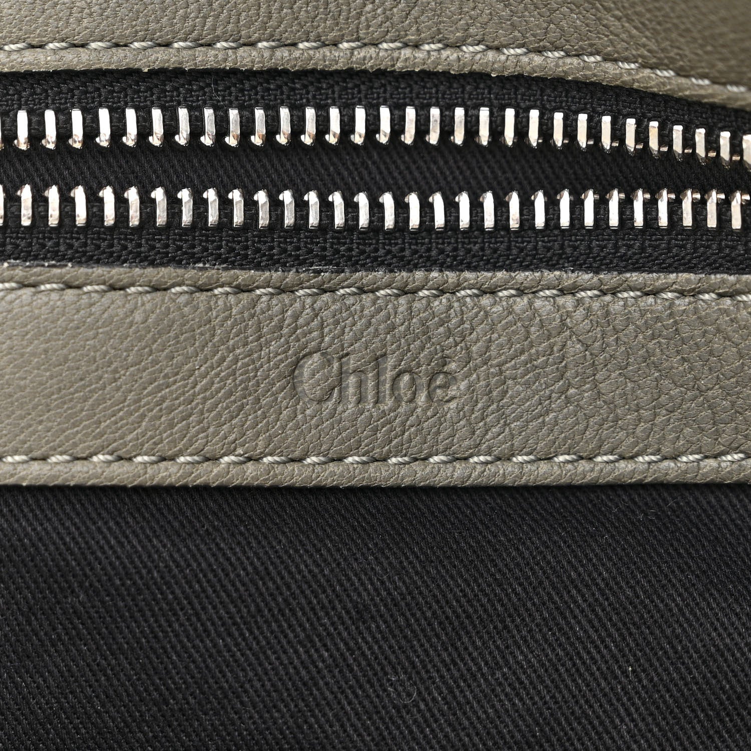 Chloe Tumbled Lambskin Ethel Satchel Black 6 of 16