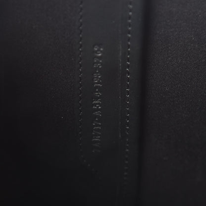 Fendi Glazed Fabric Vitello Century FF 1974 Stamp Patch Mini Peekaboo Defender Cover Mogano Panna Black 7 of 10