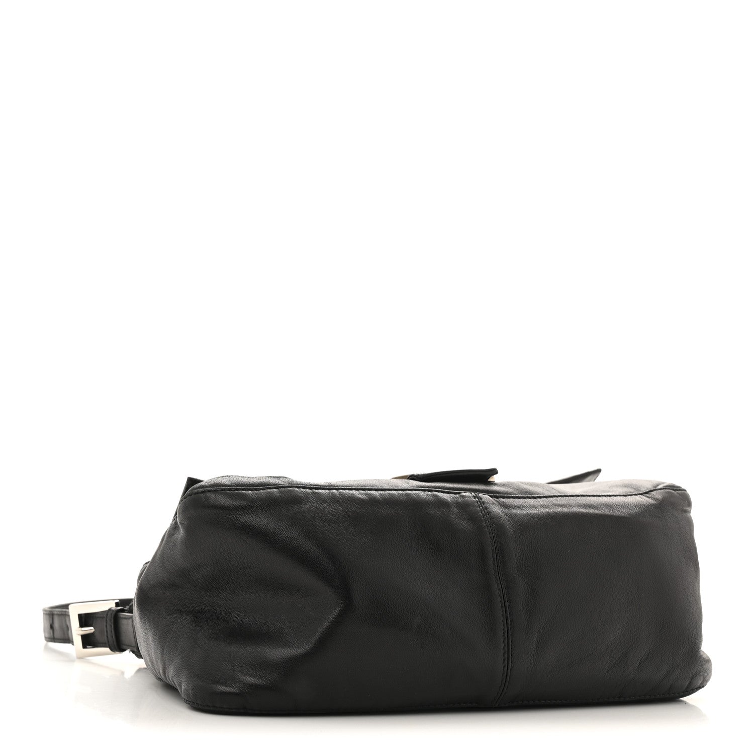 Fendi Vitello Savana Big Forever Mama Baguette Black 4 of 13