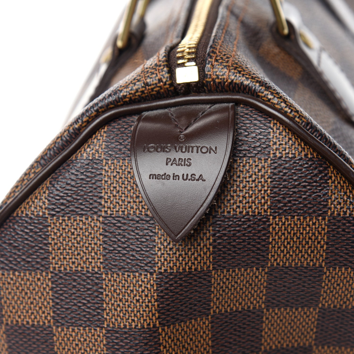 Louis Vuitton Damier Ebene Speedy 25 6 of 9