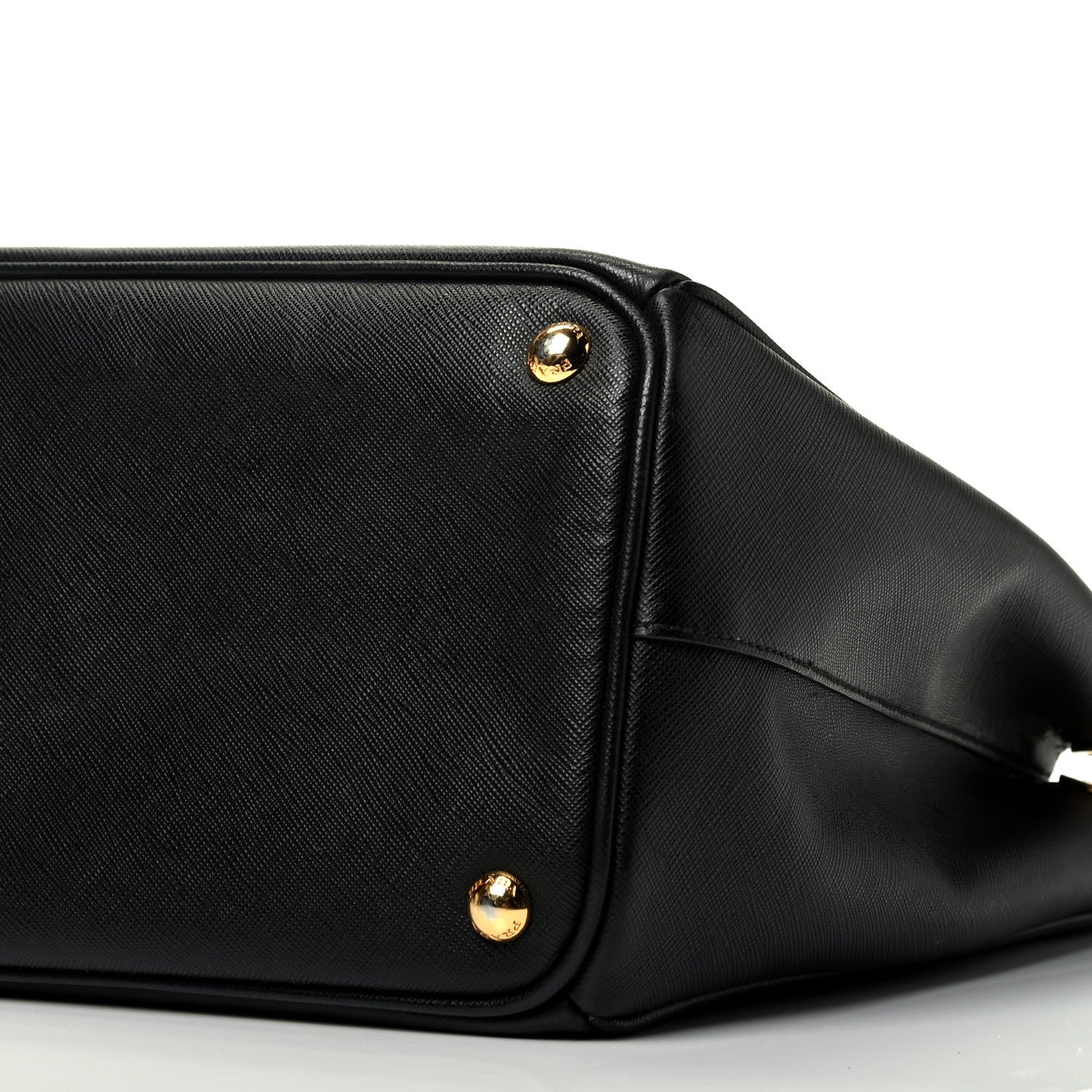 Prada Saffiano Large Galleria Double Zip Tote Black 9 of 9