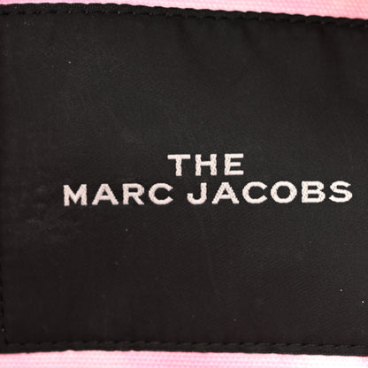Marc Jacobs Cotton Canvas Medium The Traveler Tote Bag Tie Dye Pink 6 of 15