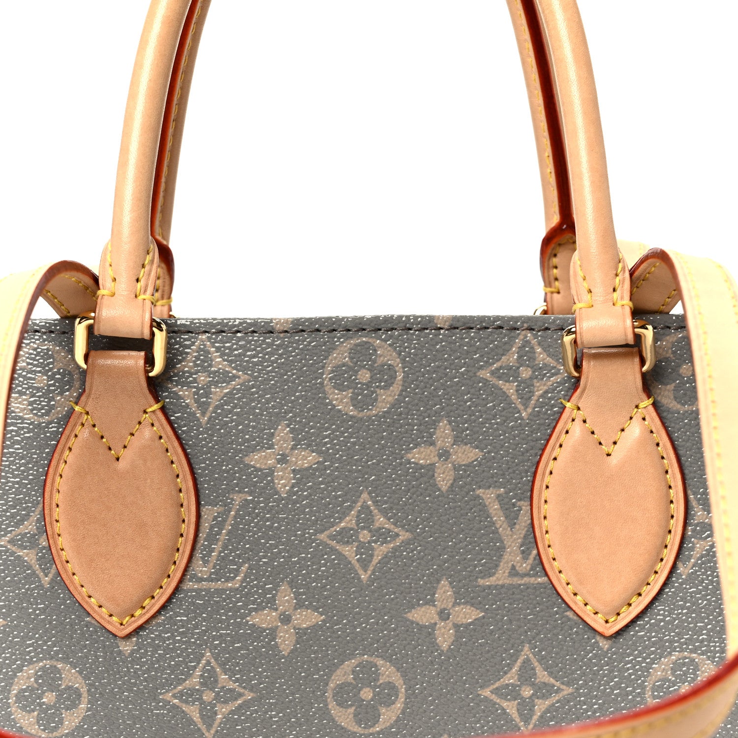 Louis Vuitton Monogram Onthego MM Trianon Gray 7 of 9